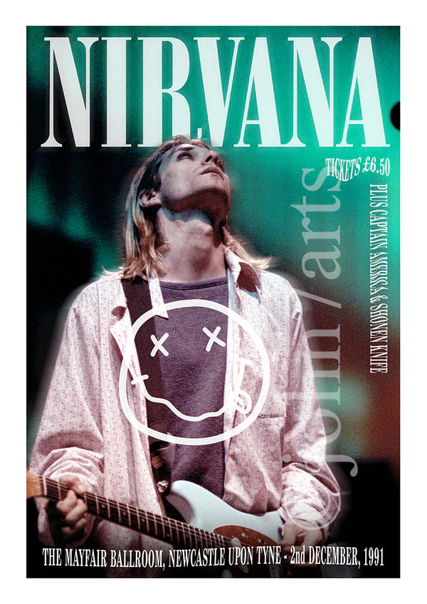 Nirvana – Last Ever Concert Poster